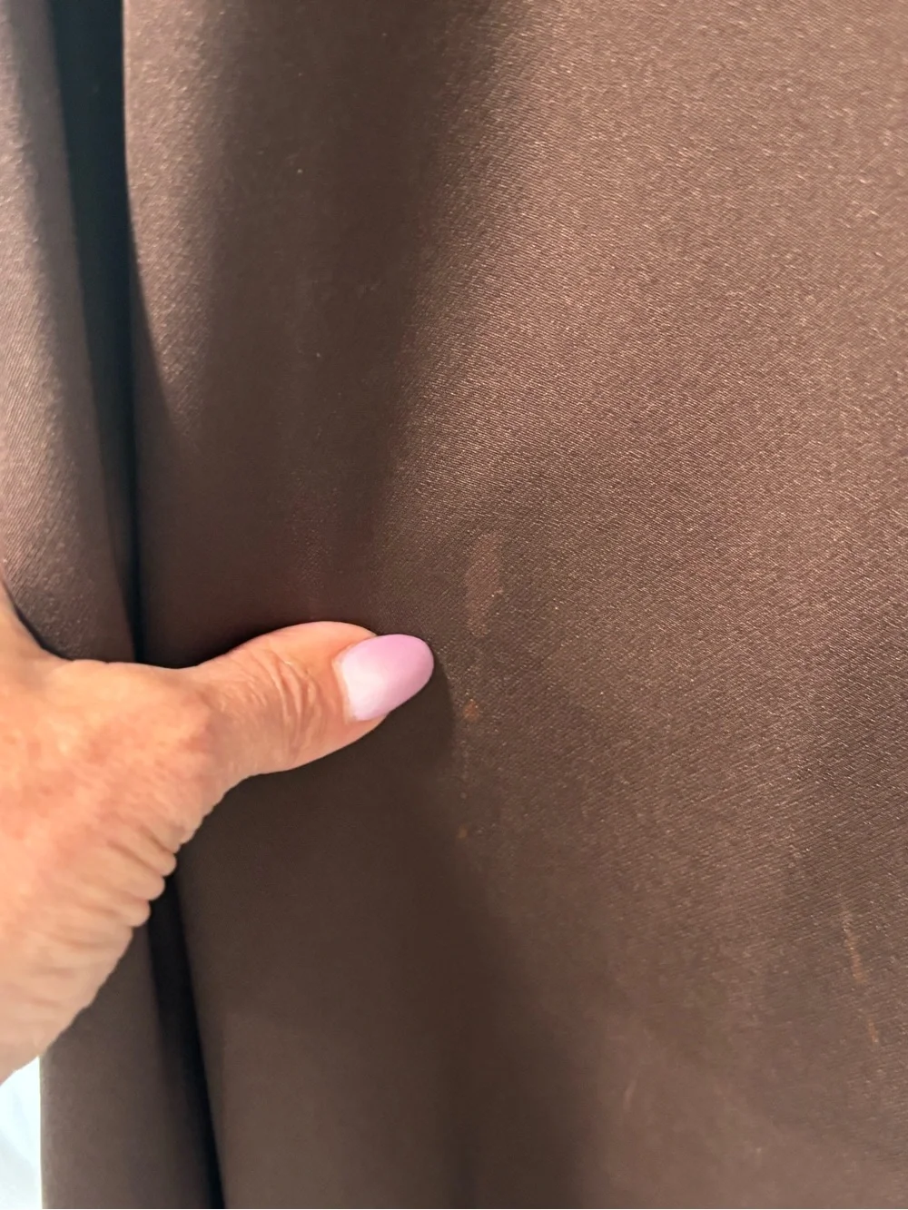 Rare! Vintage J.Crew Chocolate Brown Silk Dress